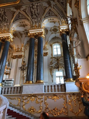 Winter Palace, St Petersburg, entry hall